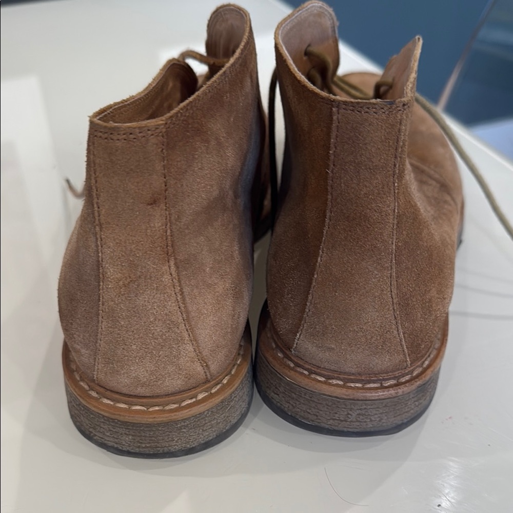 1901 Nordstroms Men's Brown Suede Lace-Up Boots 10m - Picture 4 of 7